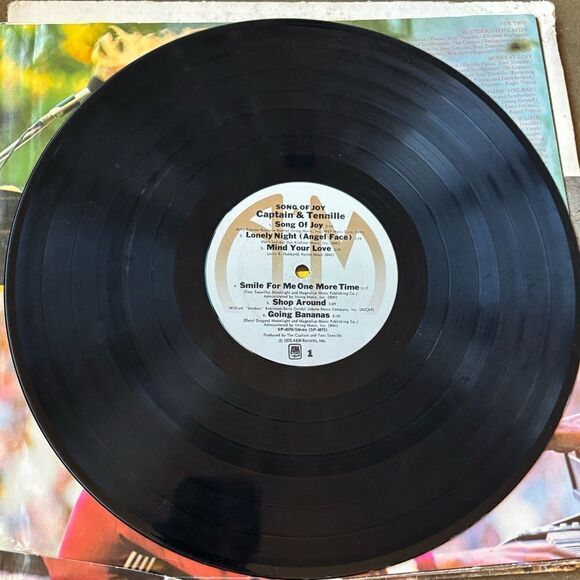 Vinyl Record Captain & Tennille Song of Joy EPC See photos - Picture 7 of 8